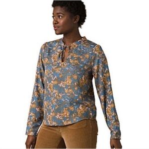 Prana Wild At Heart top Danish blue wildflower xsmall